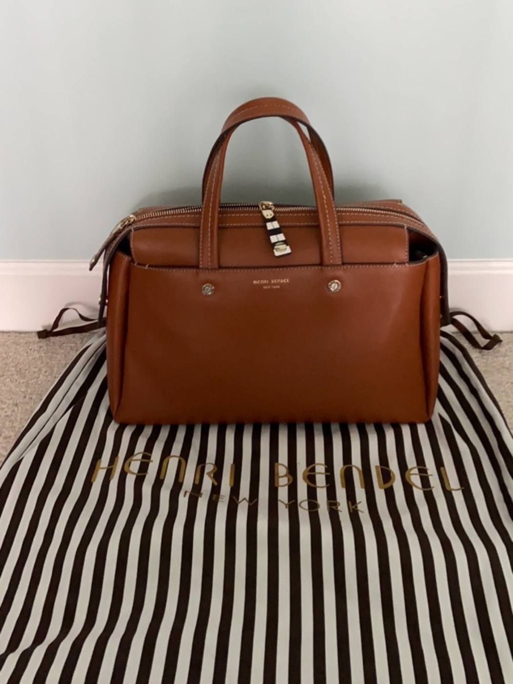 Brown tote
